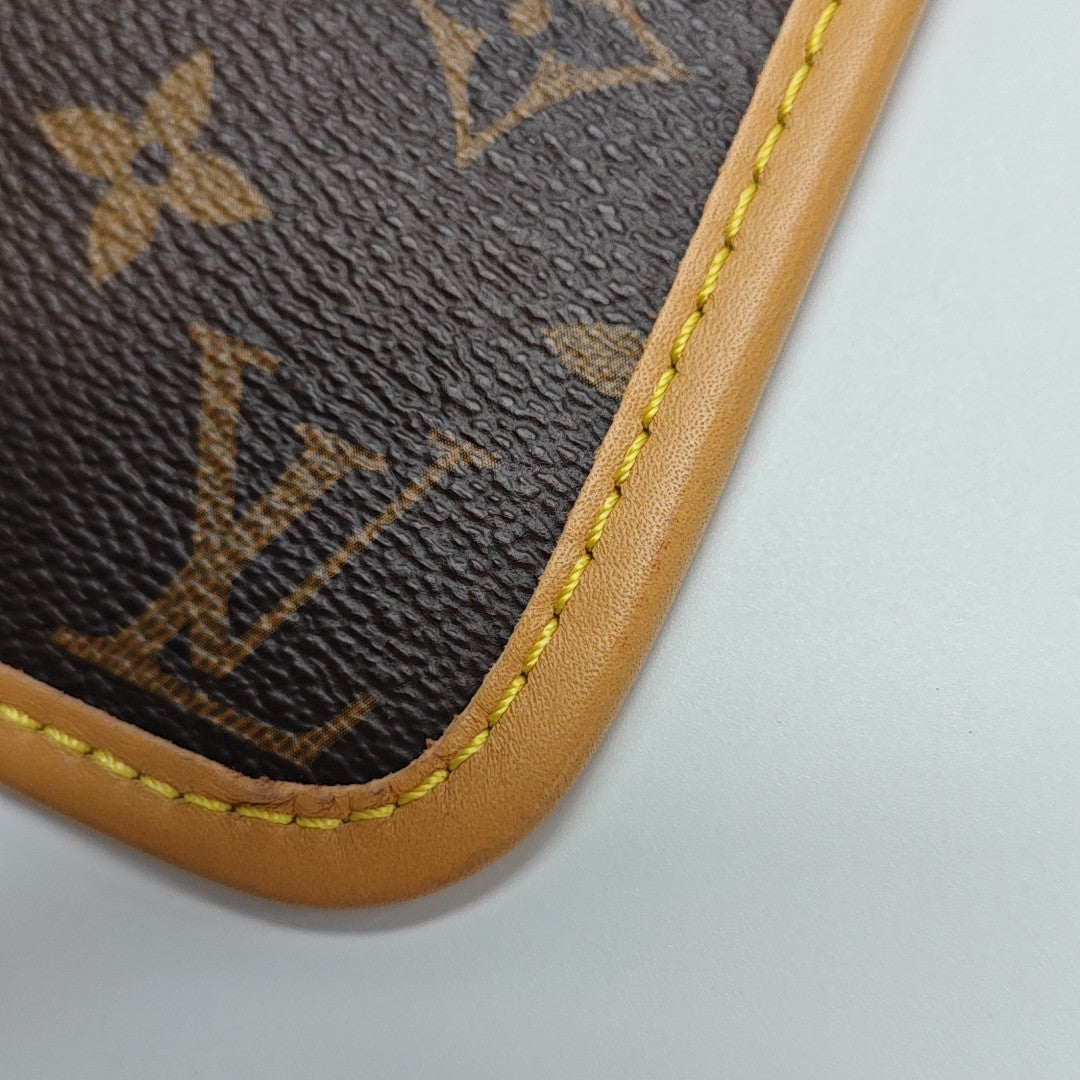 CARRYALL PM Monogram Coated Canvas Brown