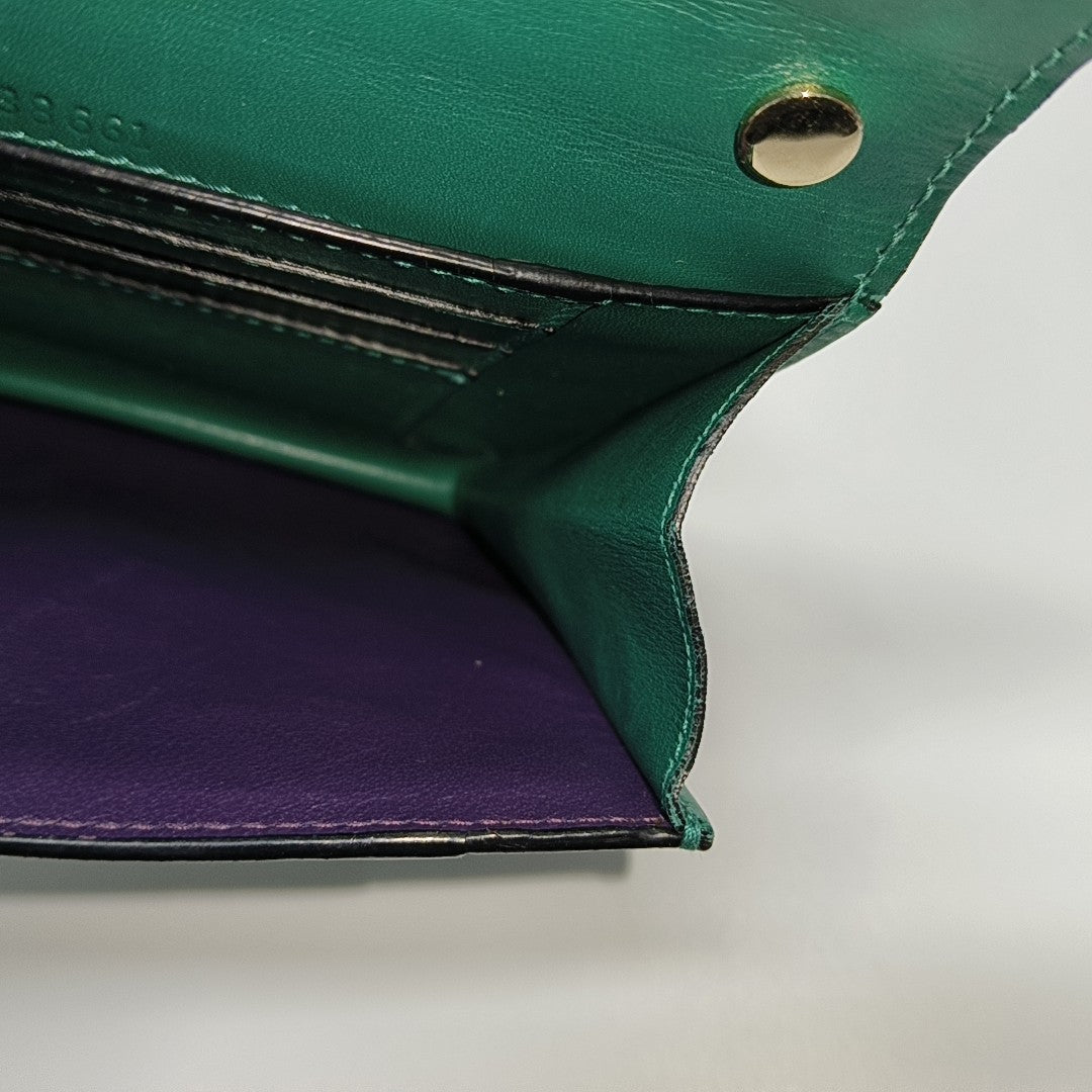 SERPENTI FOREVER Calfskin Green