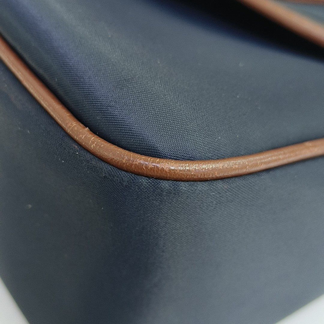 Nylon Shoulder Bag Blue