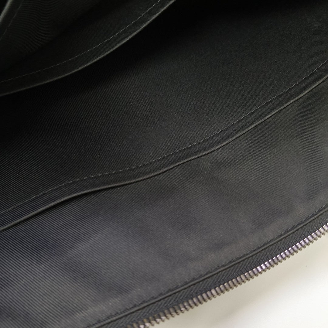 EXPLORER Monogram Coated Canvas Black