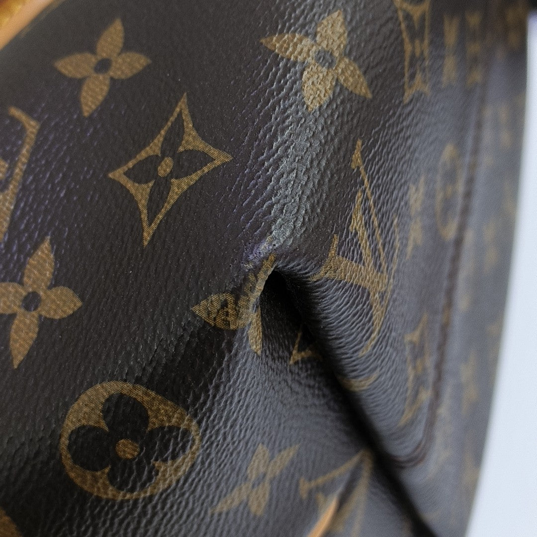 TURENNE PM Monogram Coated Canvas Brown