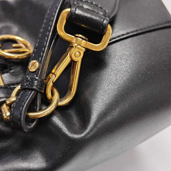 Mon Tresor Mini Calfskin Black