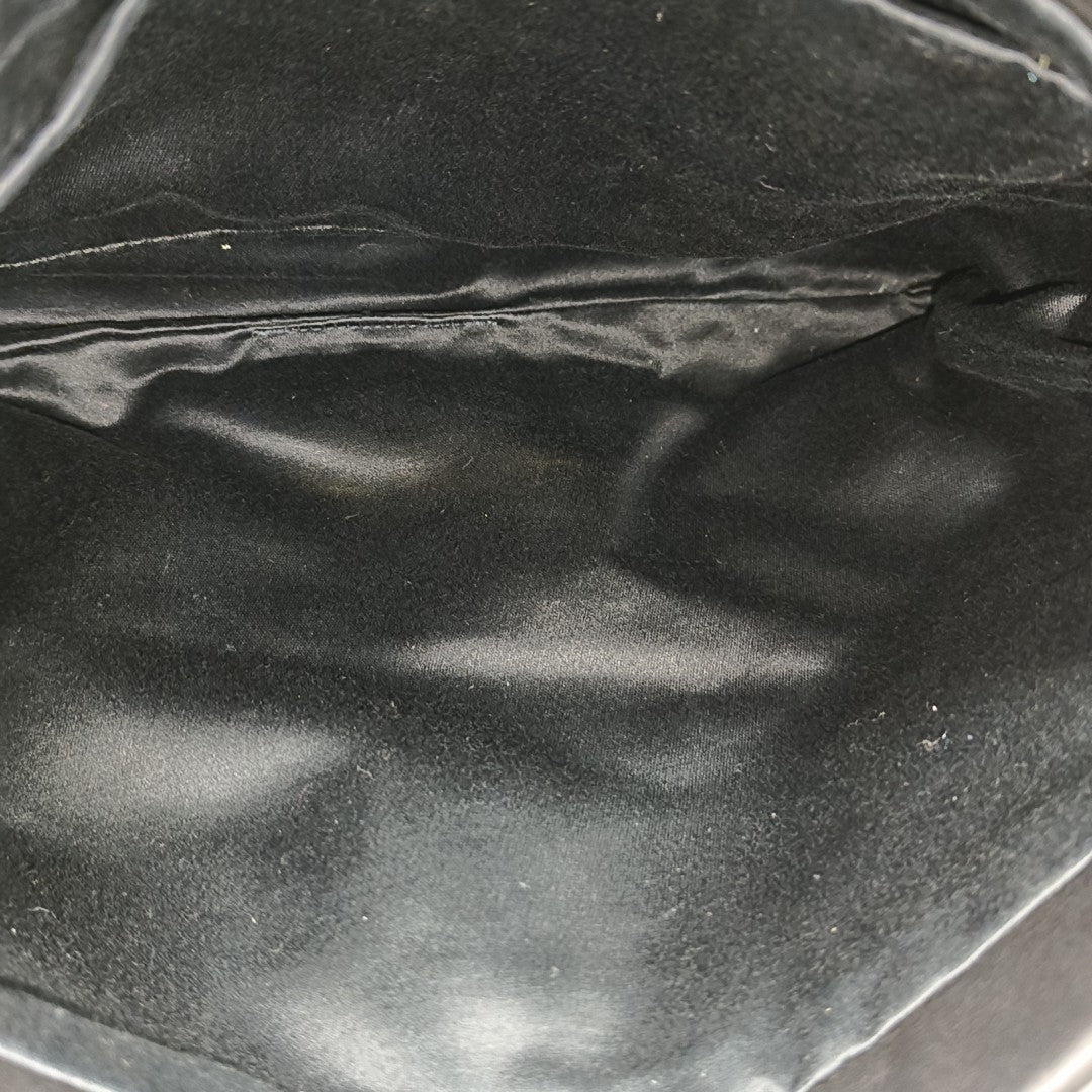 Leather Clutch Black