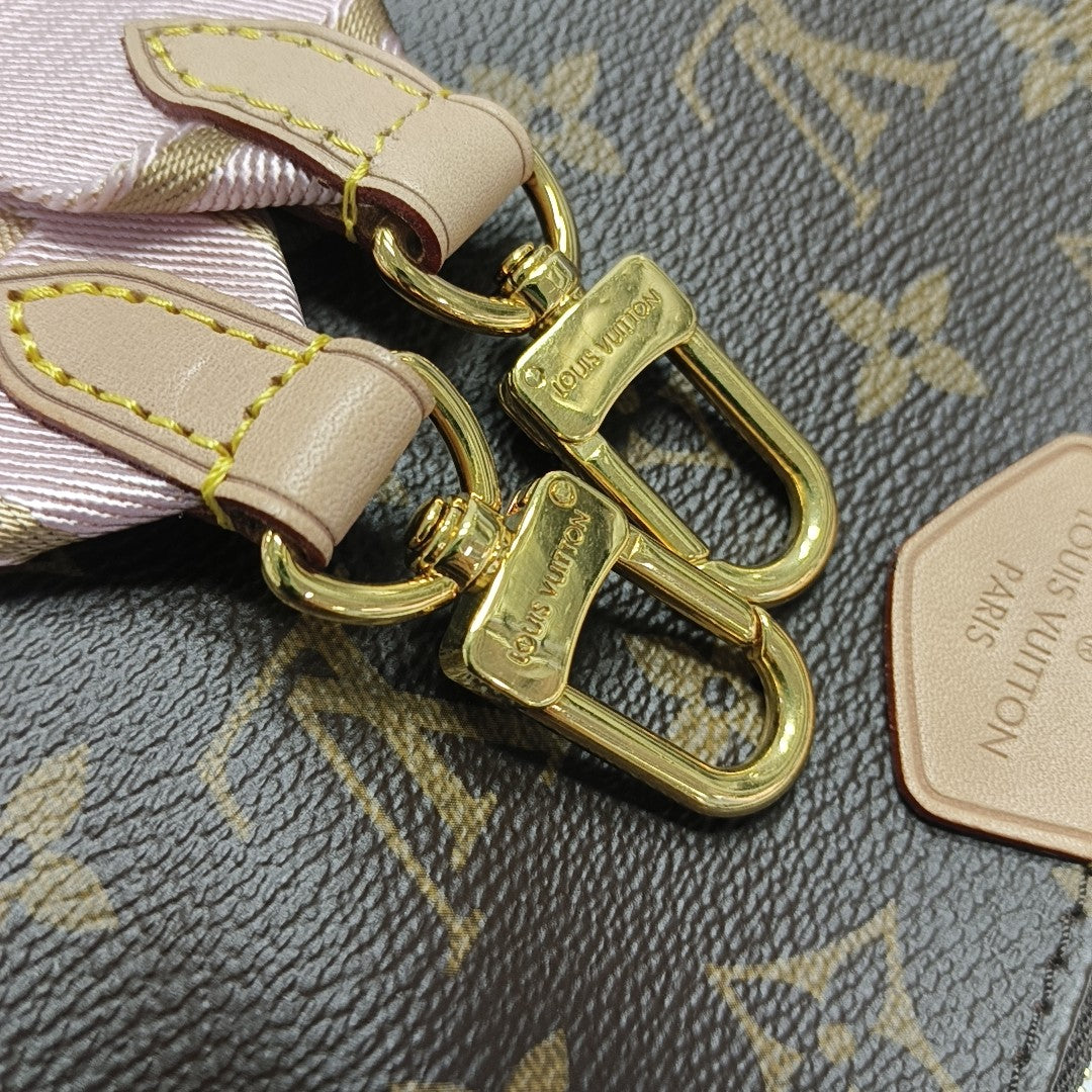 MULTI Monogram Coated Canvas Brown