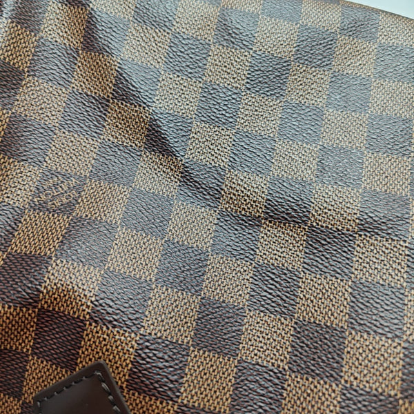 SPEEDY 25 Damier Ebene Coated Canvas Brown