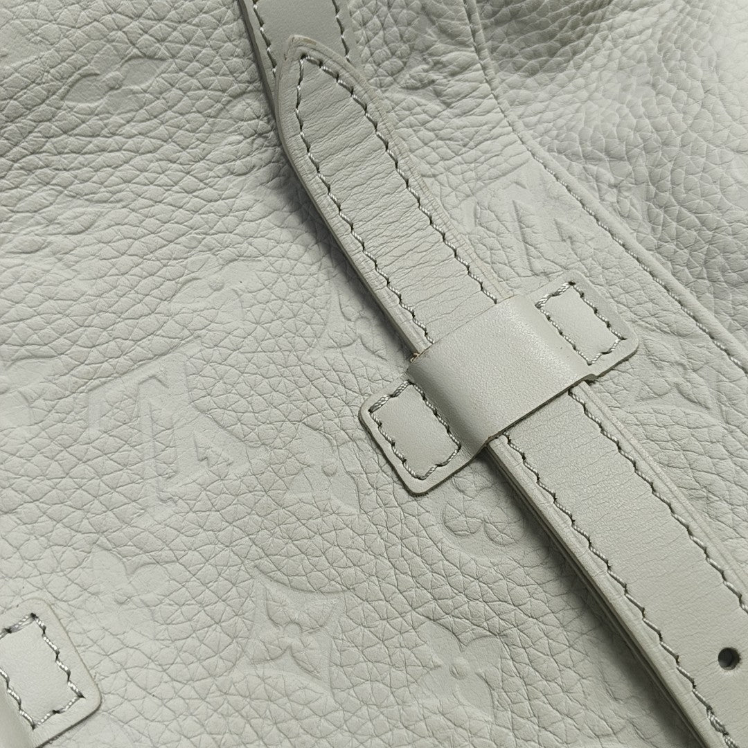 CHRISTOPHER PM Monogram Calfskin Green