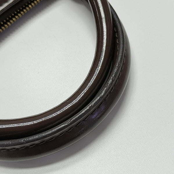 SIENA Damier Ebene Coated Canvas Brown