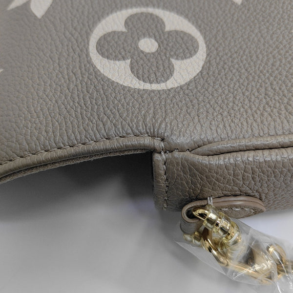 IVY Monogram Calfskin Gray