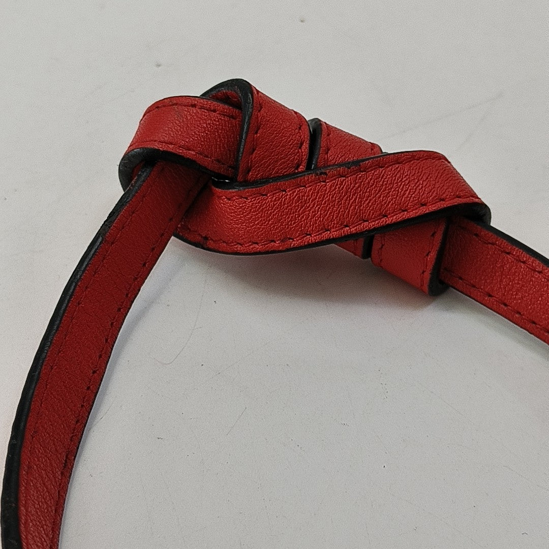 Animales Piel de ternera Rojo