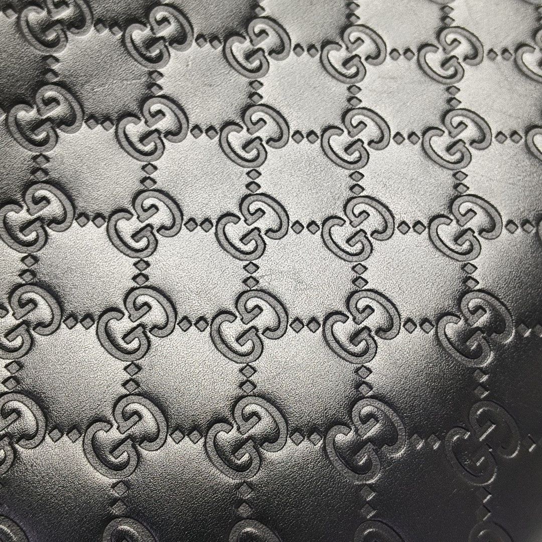Signature Monogram Calfskin Black