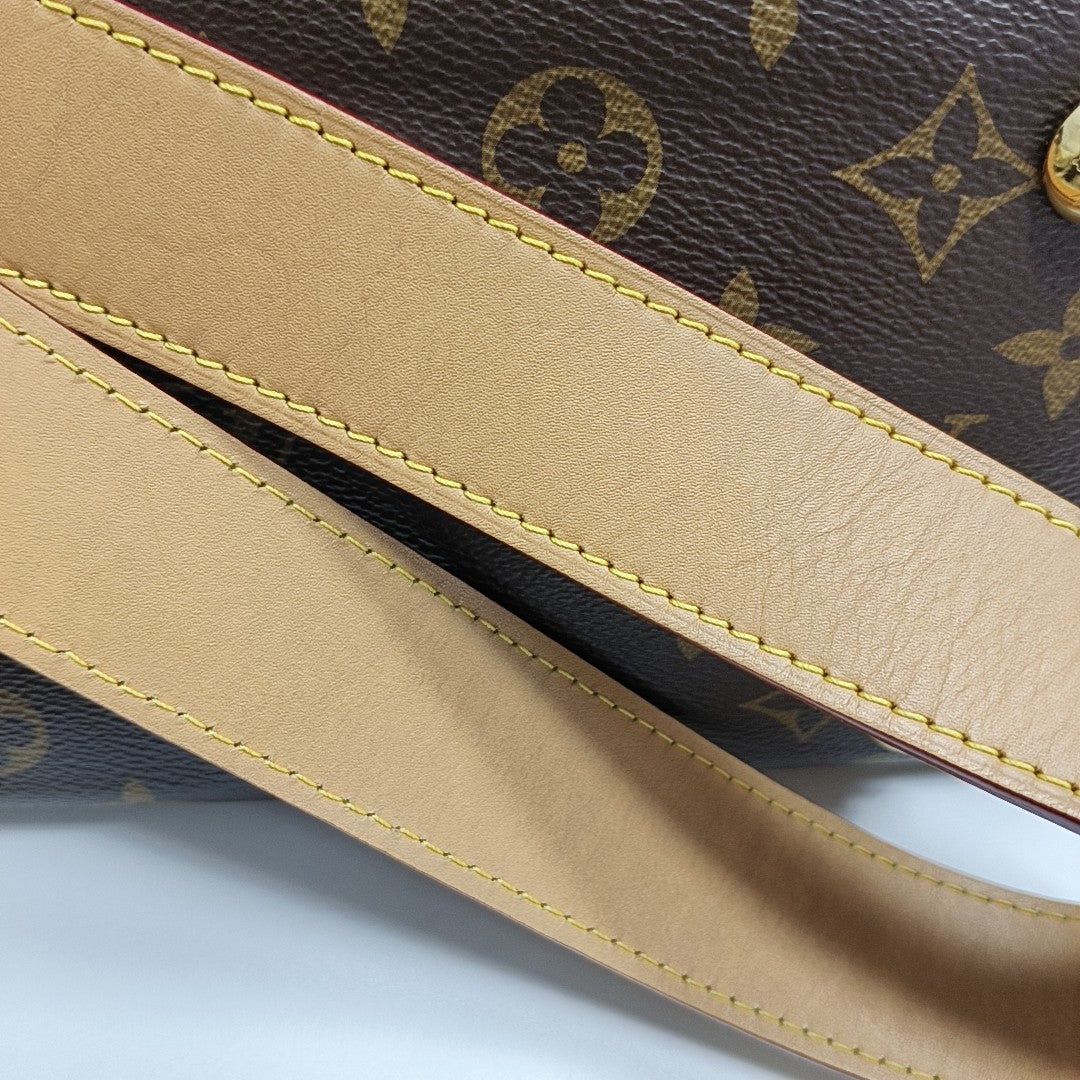 CARRYALL PM Monogram Coated Canvas Brown