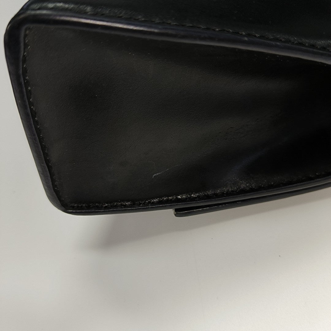 Hourglass S Calfskin Black