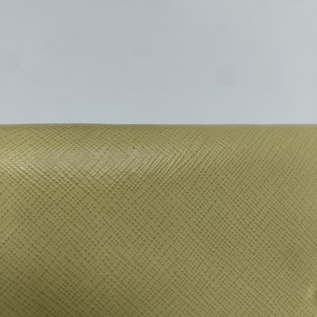 Saffiano Calfskin Top Handle Bag Yellow