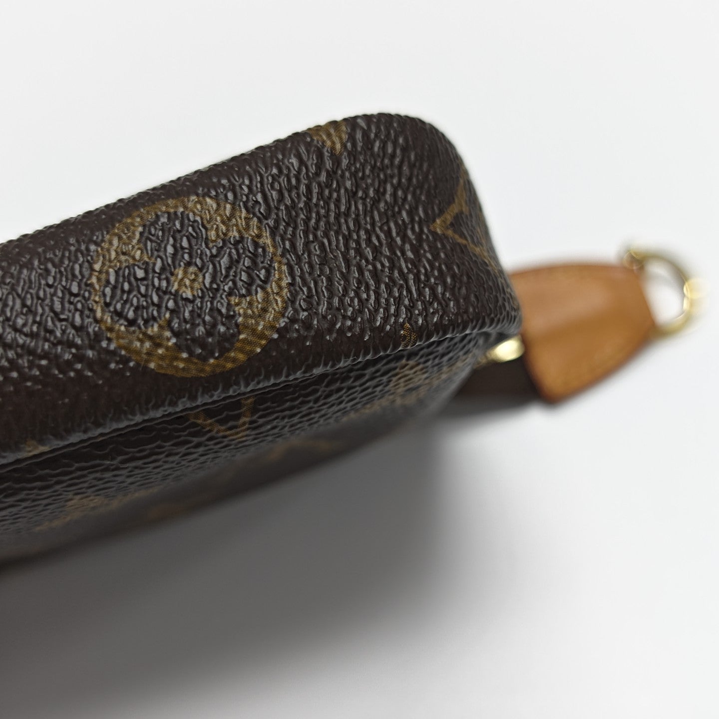 ACCESSOIRES Mini Monogram Coated Canvas Brown