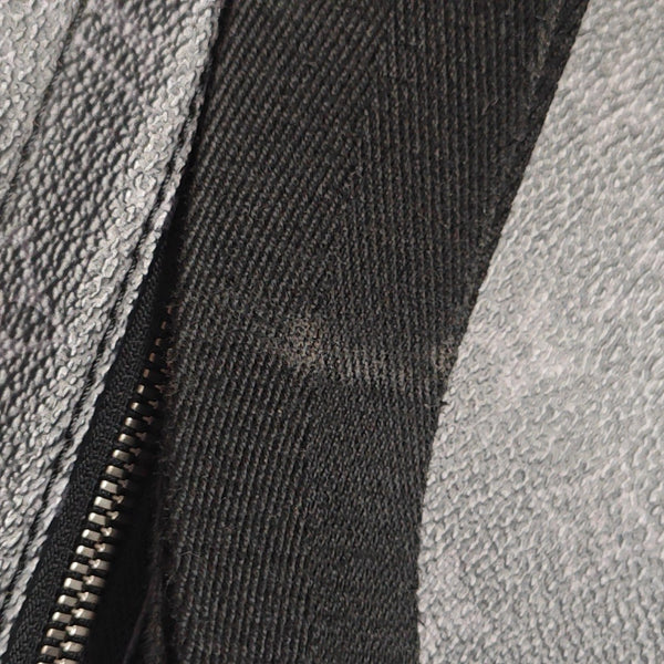 DISTRICT MM Monogram Coated Canvas Black