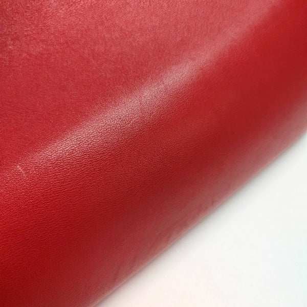 Double Calfskin Red