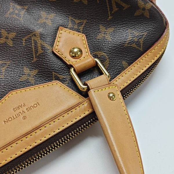 RETIRO NM Monogram Coated Canvas Brown