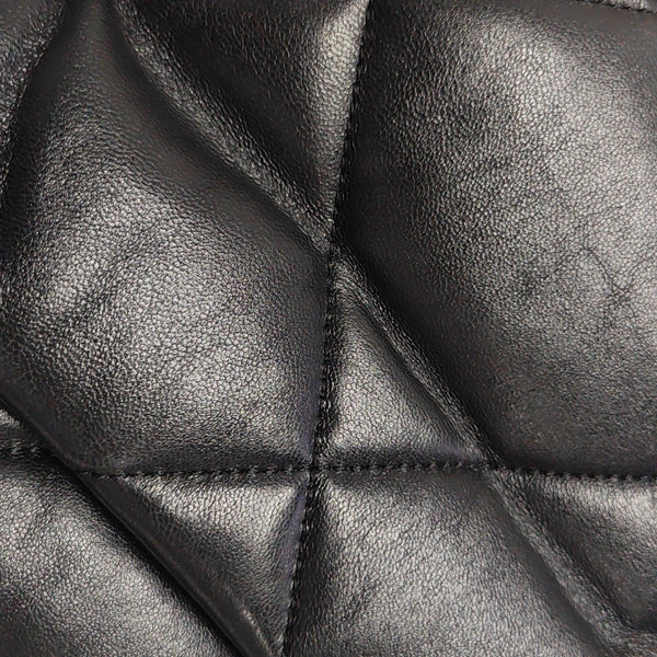 CHANEL 19 Small Quilted Lambskin Black