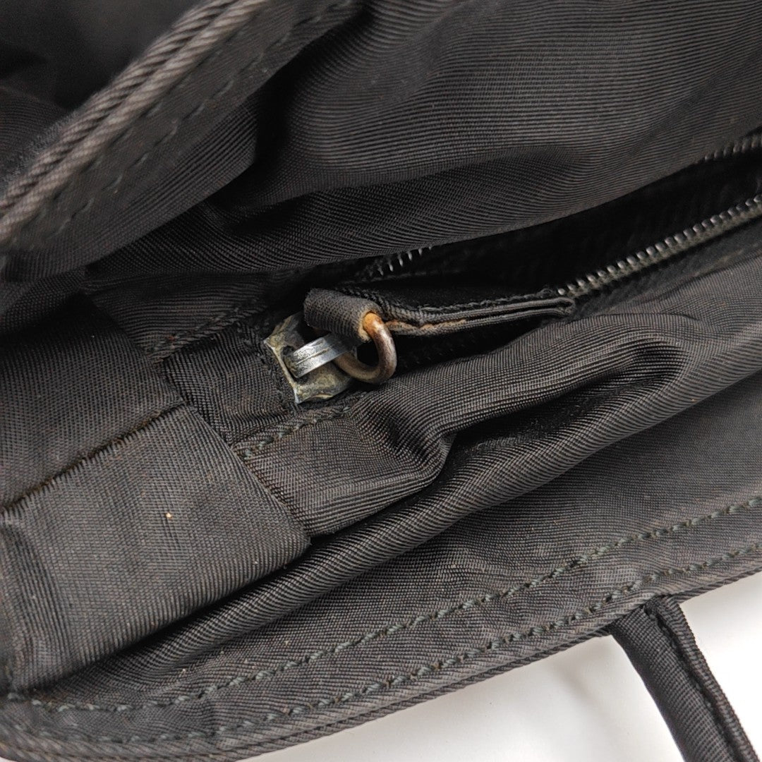 Nylon Tote Bag Black