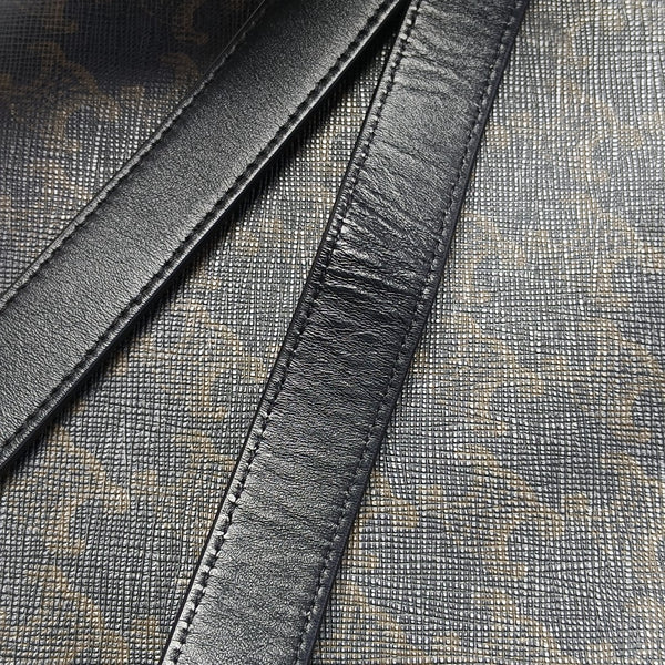 CABAS CELINE Small Coated Canvas Black