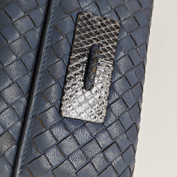 Calfskin Wallet Blue