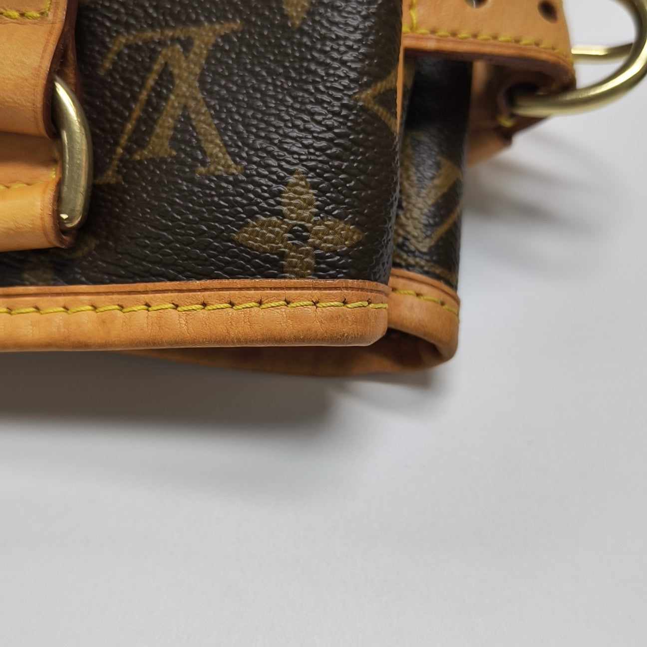 BATIGNOLLES PM Monogram Coated Canvas Brown