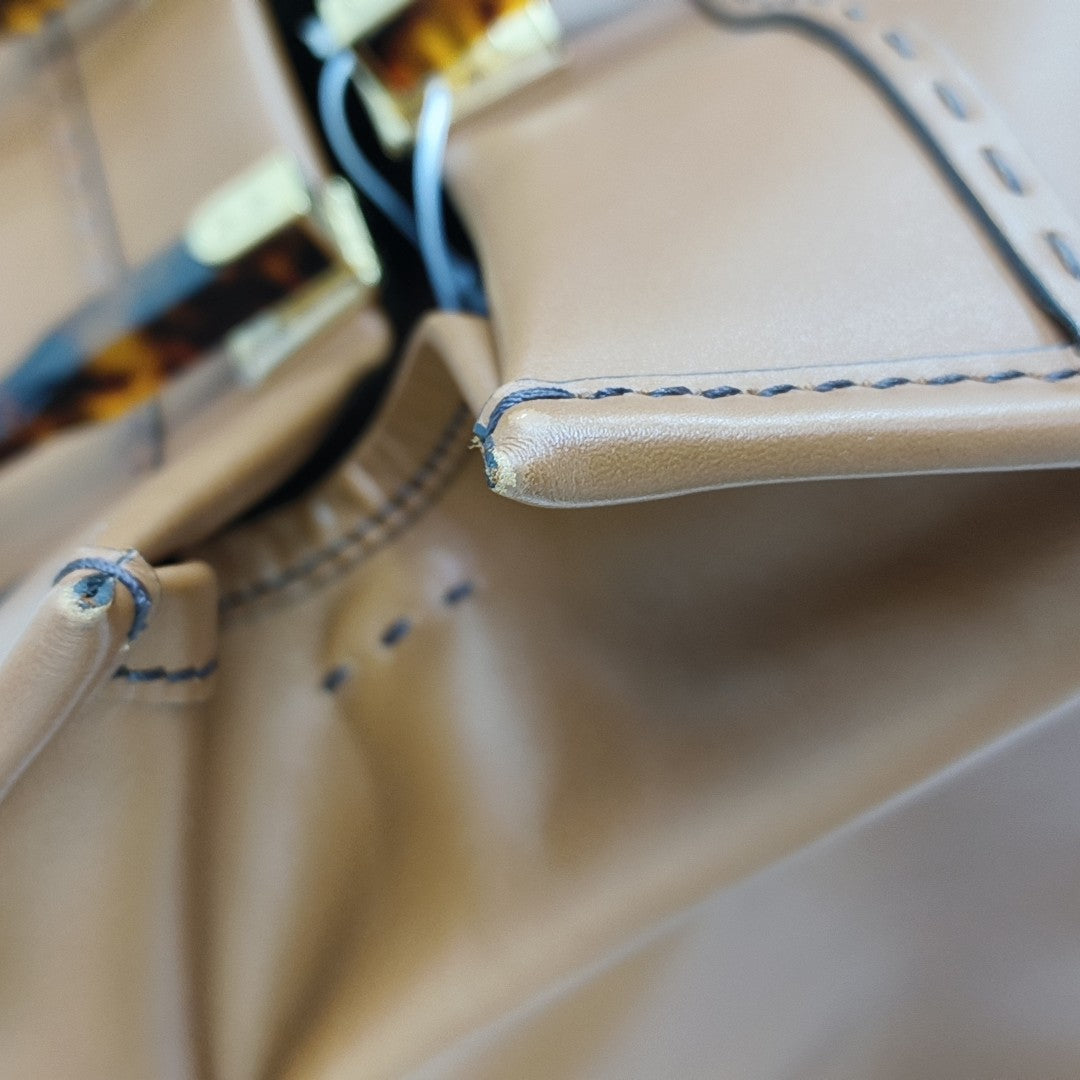 Sunshine Large Calfskin Brown