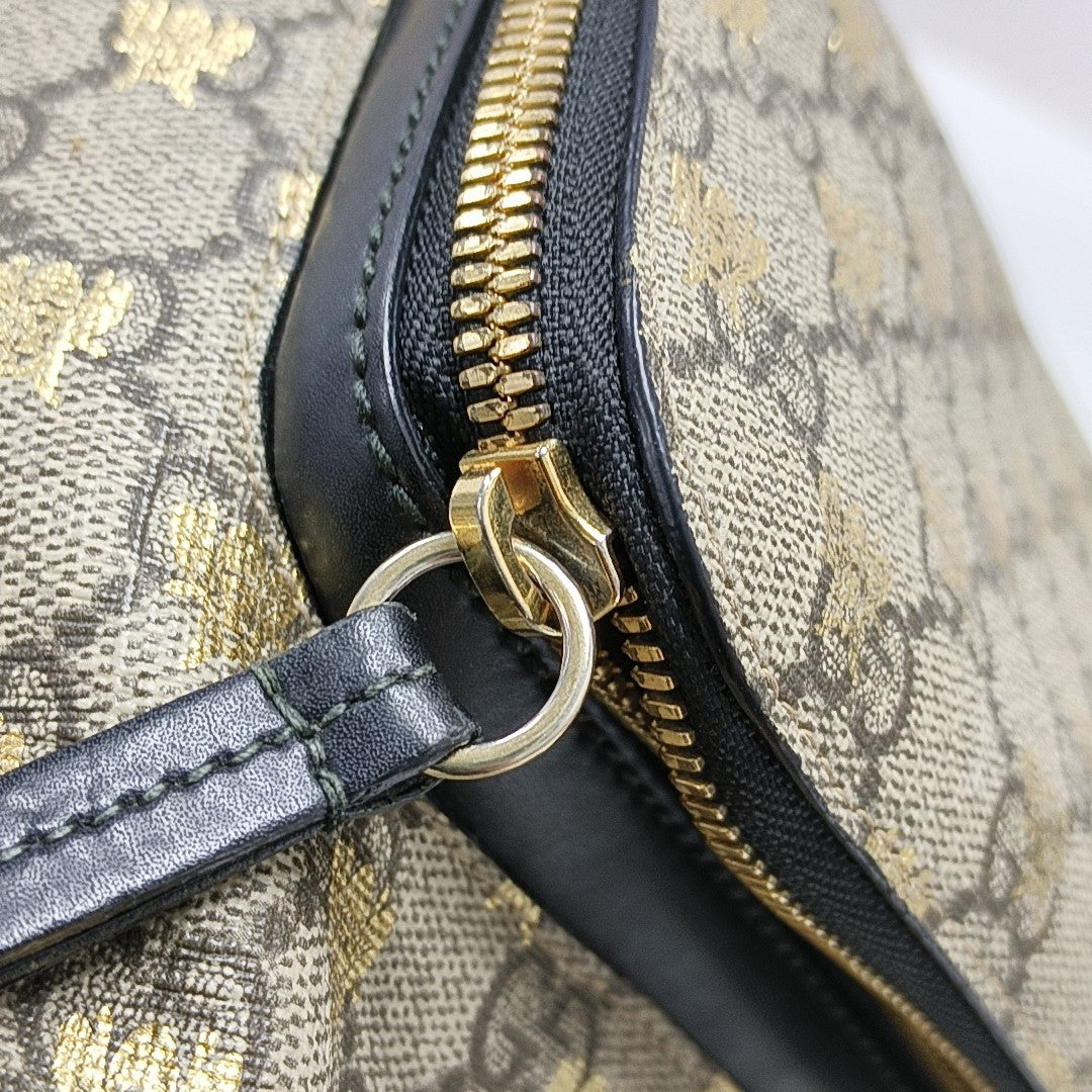 Eden Monogram Coated Canvas Beige