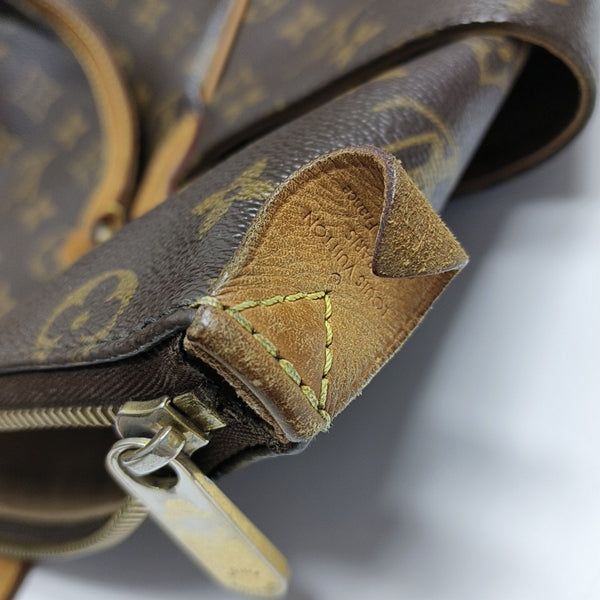 TOTALLY MM Monogram Coated Canvas Brown