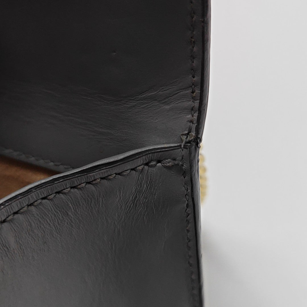 Padlock Small Monogram Calfskin Gray