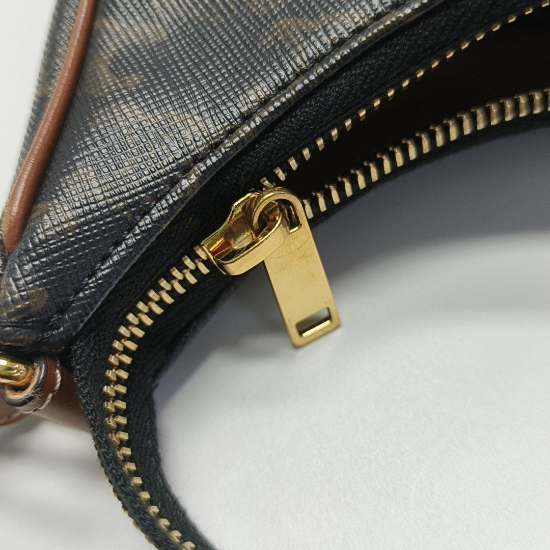 AVA Small Coated Canvas Brown