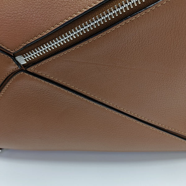 Puzzle Medium Calfskin Brown