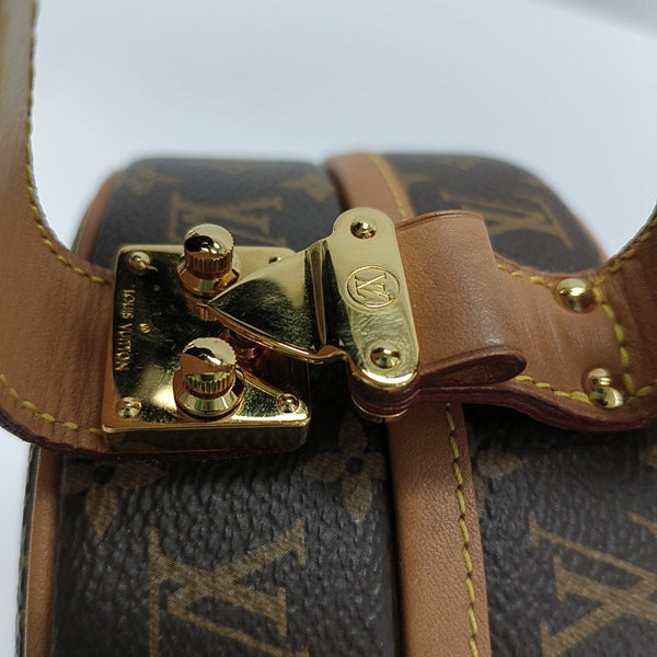 BOITE CHAPEAU PM Monogram Coated Canvas Brown