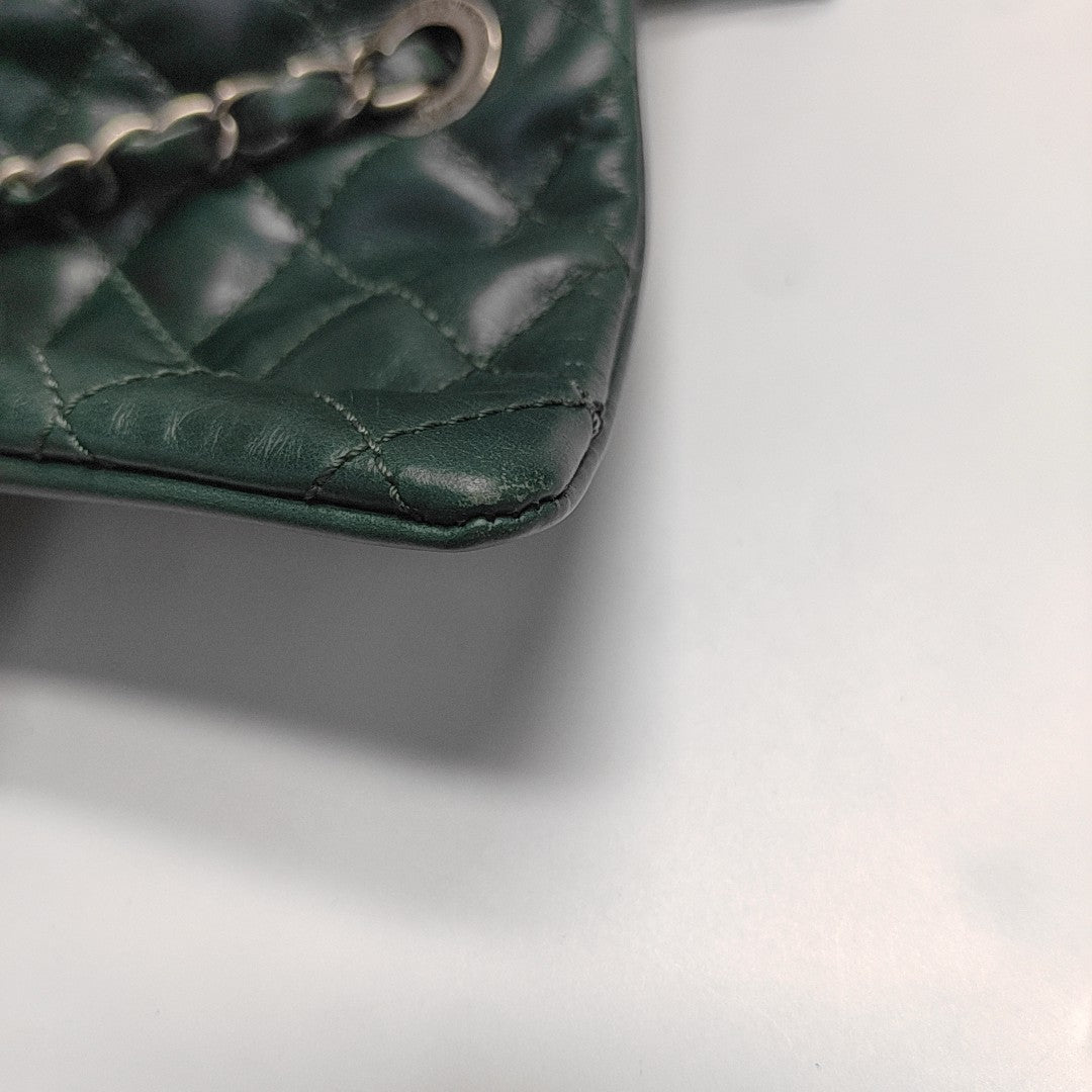 URBAN SPIRIT Quilted Calfskin Green