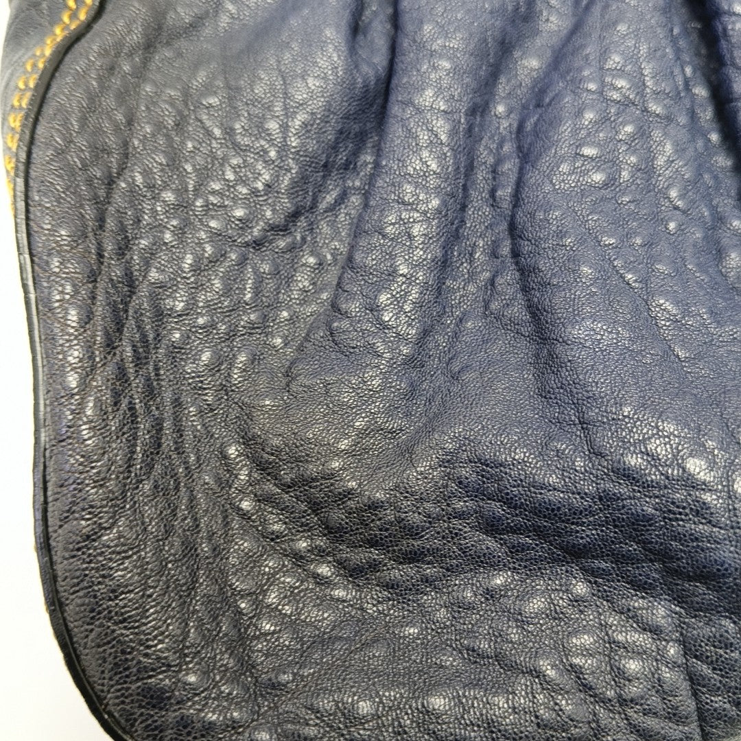 B Bag Calfskin Blue
