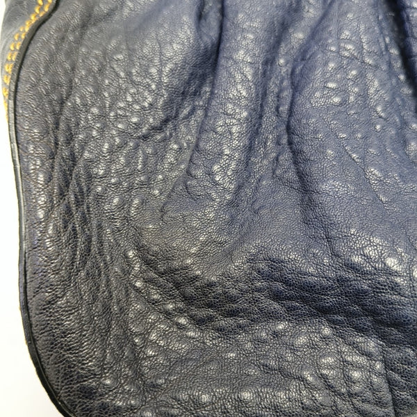 B Bag Calfskin Blue