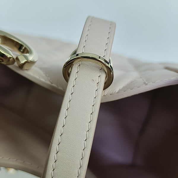 Toujours Small Cannage Calfskin Pink