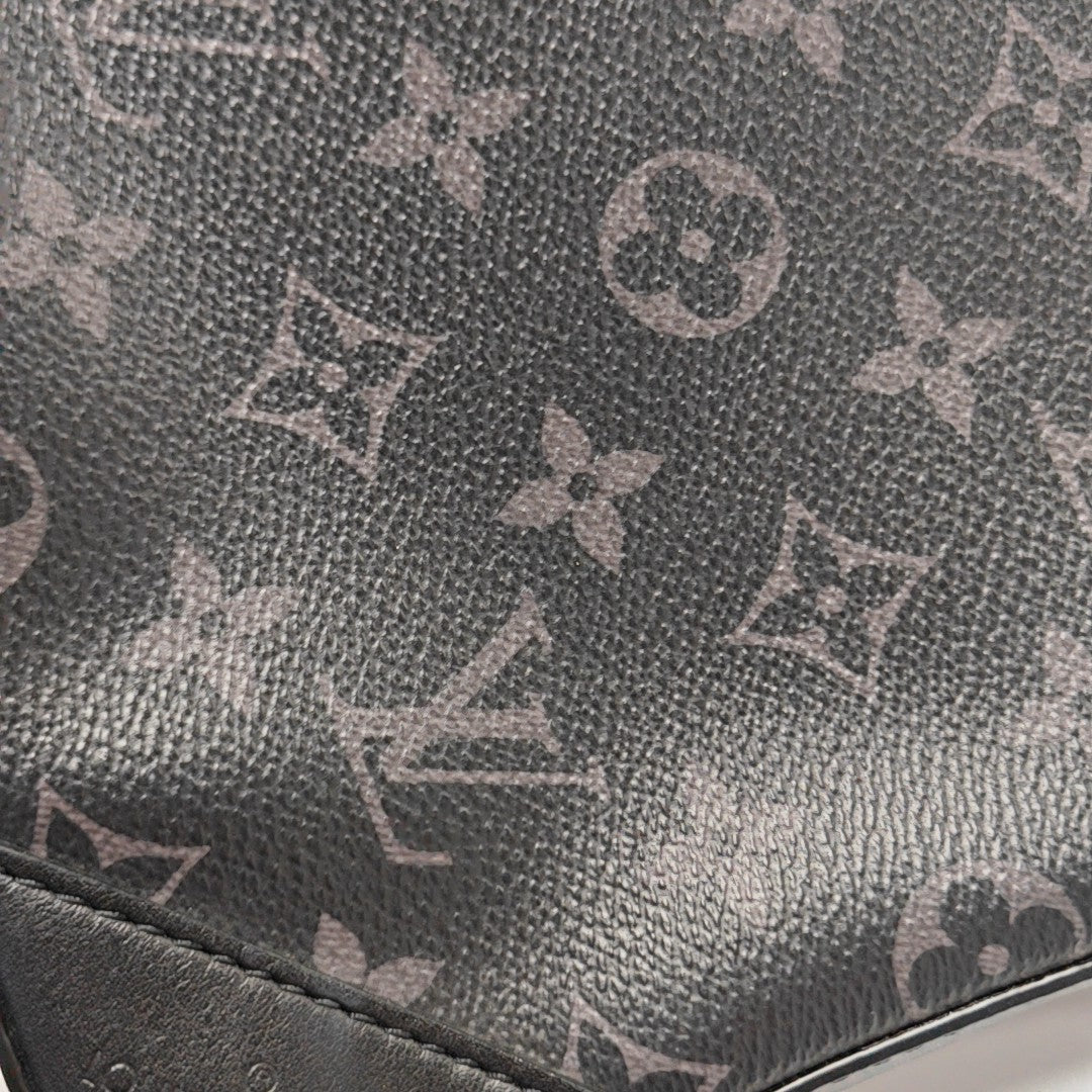 TRIO Monogram Coated Canvas Gray