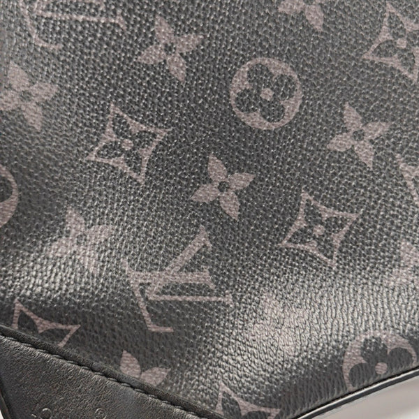 TRIO Monogram Coated Canvas Gray