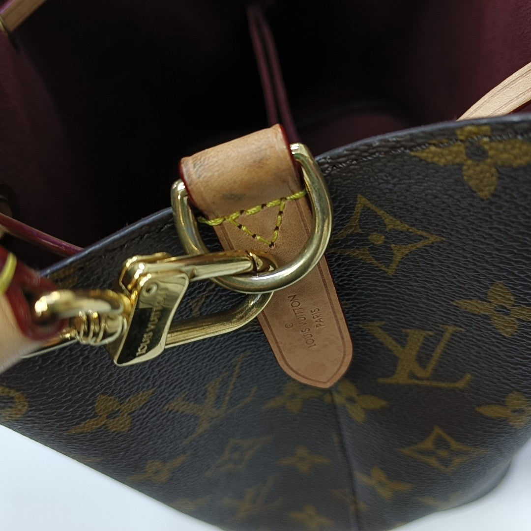 NÉONOÉ BB Monogram Coated Canvas Brown