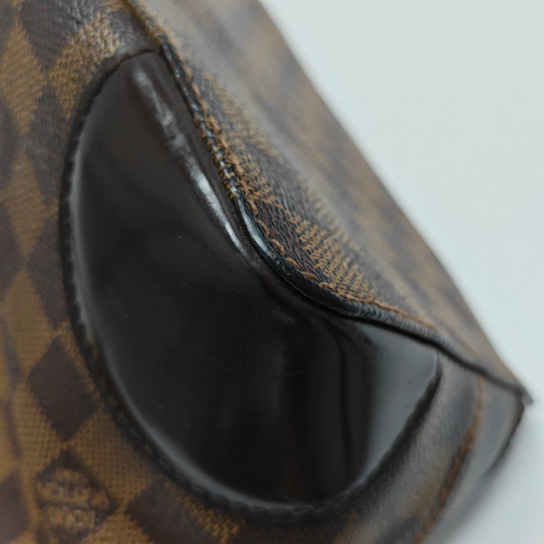 HAMPSTEAD MM Damier Ebene Coated Canvas Brown