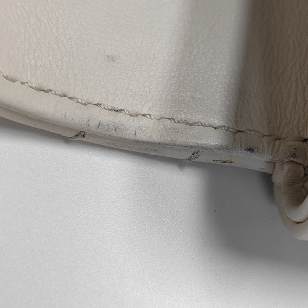 GG Marmont Mini Quilted Calfskin White