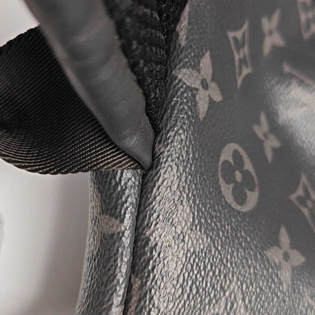 DISCOVERY Monogram Coated Canvas Gray
