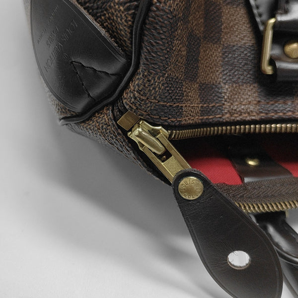 SPEEDY 30 Damier Ebene Coated Canvas Brown