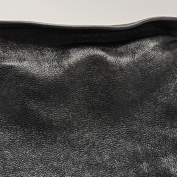 Etiquette Calfskin Black