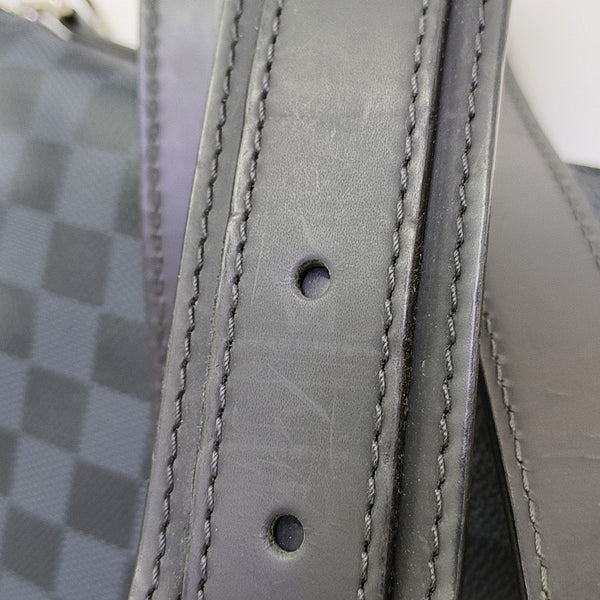 PORTE-DOCUMENTS Damier Coated Canvas Blue