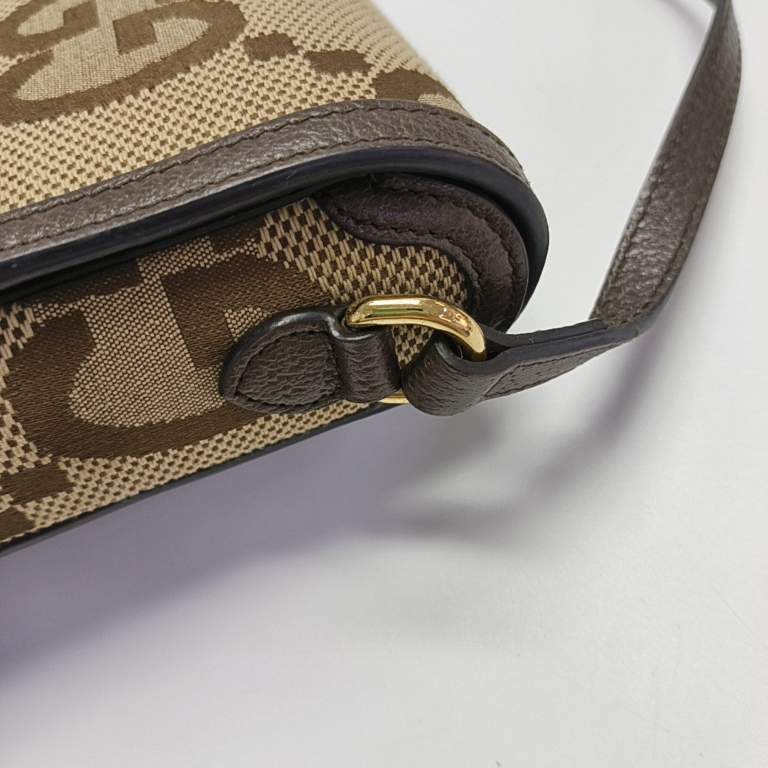 Horsebit 1955 Mini Monogram Canvas Beige