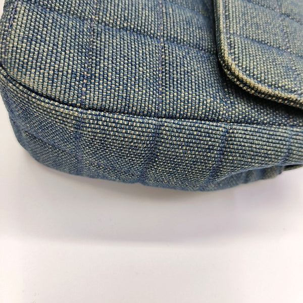 2.55 Quilted Canvas Blue