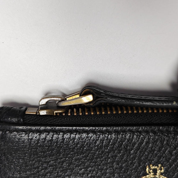 Calfskin Clutch Black