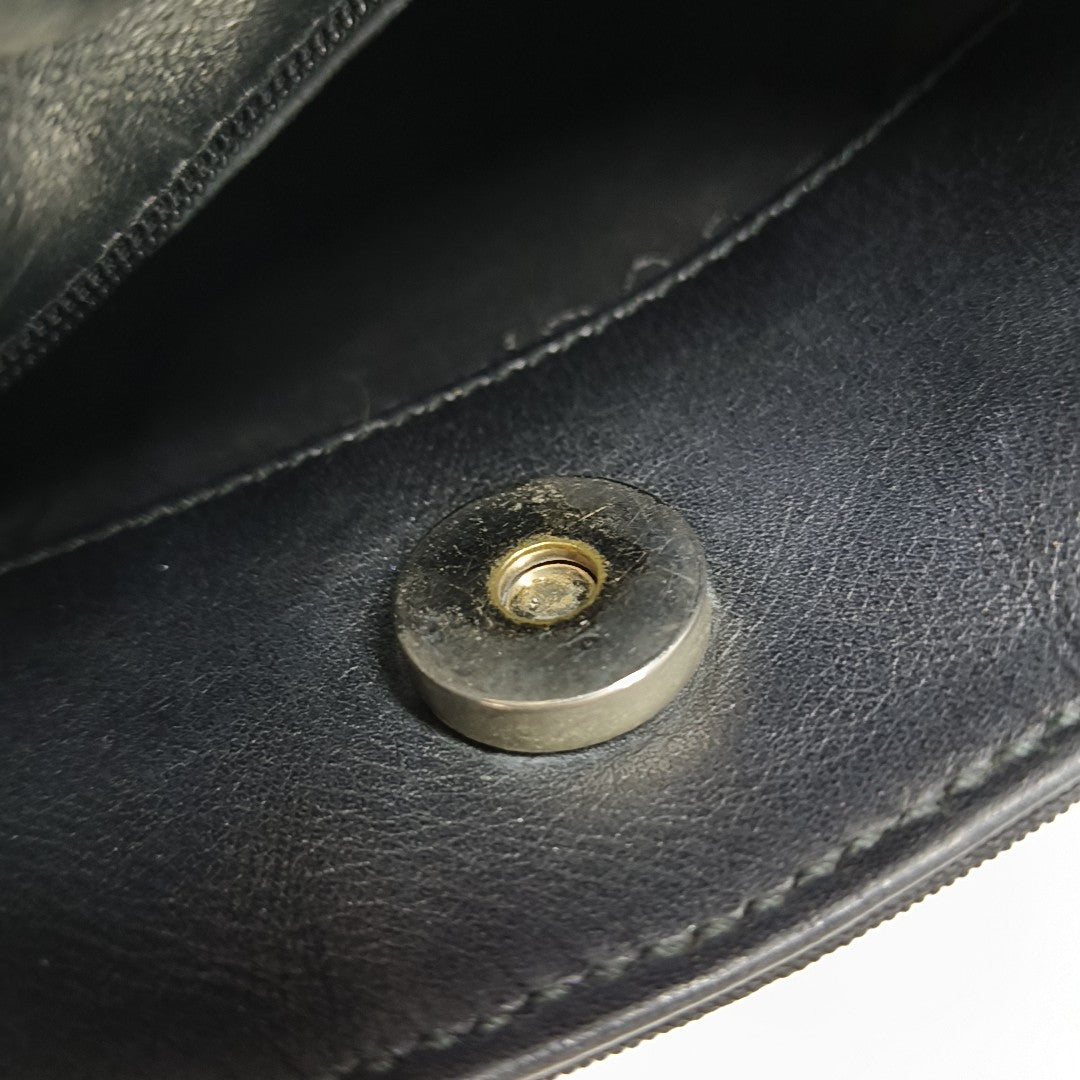 Fabric Shoulder Bag Black